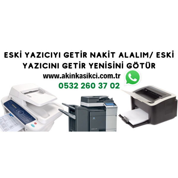 Eski yazıcı nasıl değerlendirilir nereye satabilirim