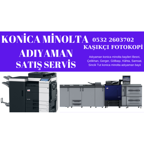 Adıyaman konica minolta bayii