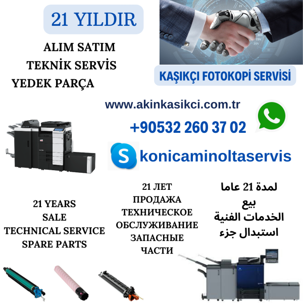 Konica Minolta Bonjour ve WSD Protokolleri