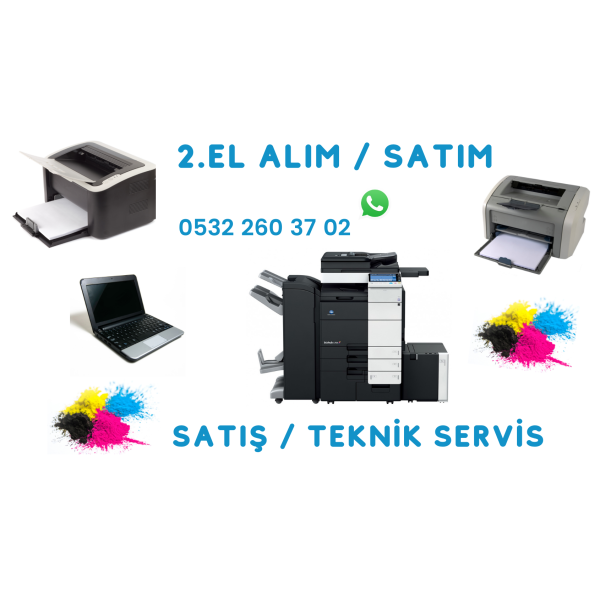 istanbul Bahçelievler 2.el yazıcı alan yerler