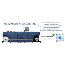 Konica Minolta AccurioLabel 230 Dijital Etiket Baskı Makinesi