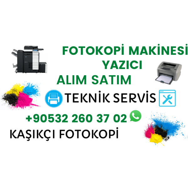Bayrampaşa Konica Minolta yazıcı servisi